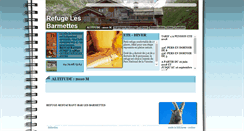 Desktop Screenshot of lesbarmettes-refuge.com